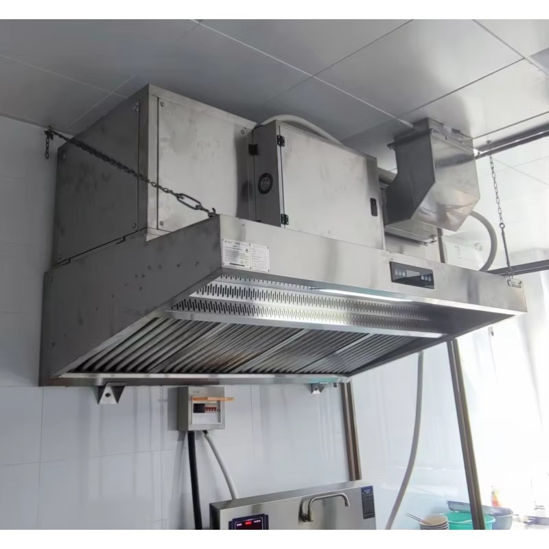 Commercial Kitchen Chimney - 상업용 맞춤형 레스토랑 환풍기 주방 배기