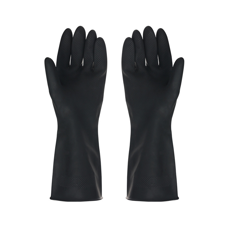 Commercial Kitchen Gloves - 가정용 세척 청소 장갑, 블랙 장갑,