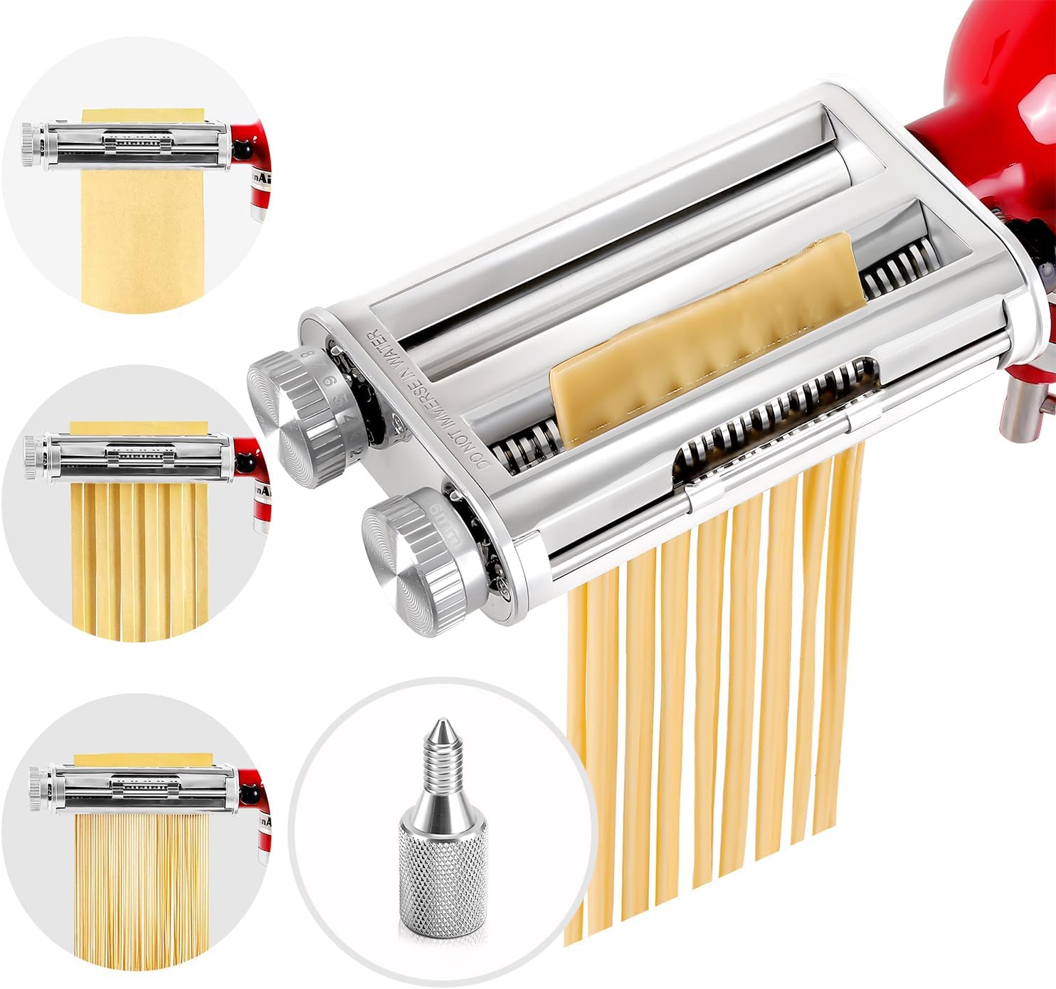 Commercial Kitchen Supplies - 키친에이드 믹서 3-in-1 파스타 롤러 커터