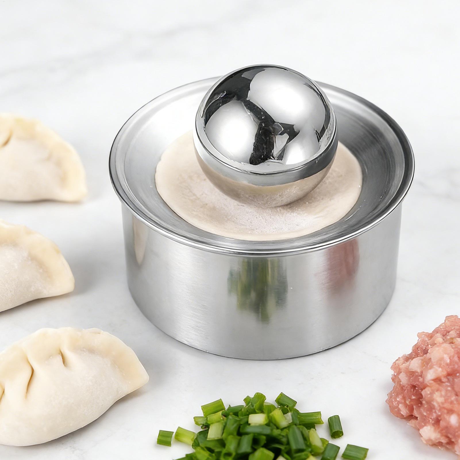 Commercial Kitchen Supplies - 수동 만두피 프레스 기계, 반죽 시트