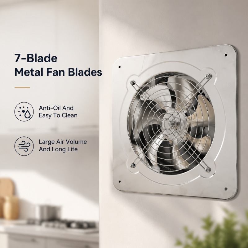 Commercial Kitchen Ventilation - 6인치 8인치 고속 배기팬 블로워 화장실