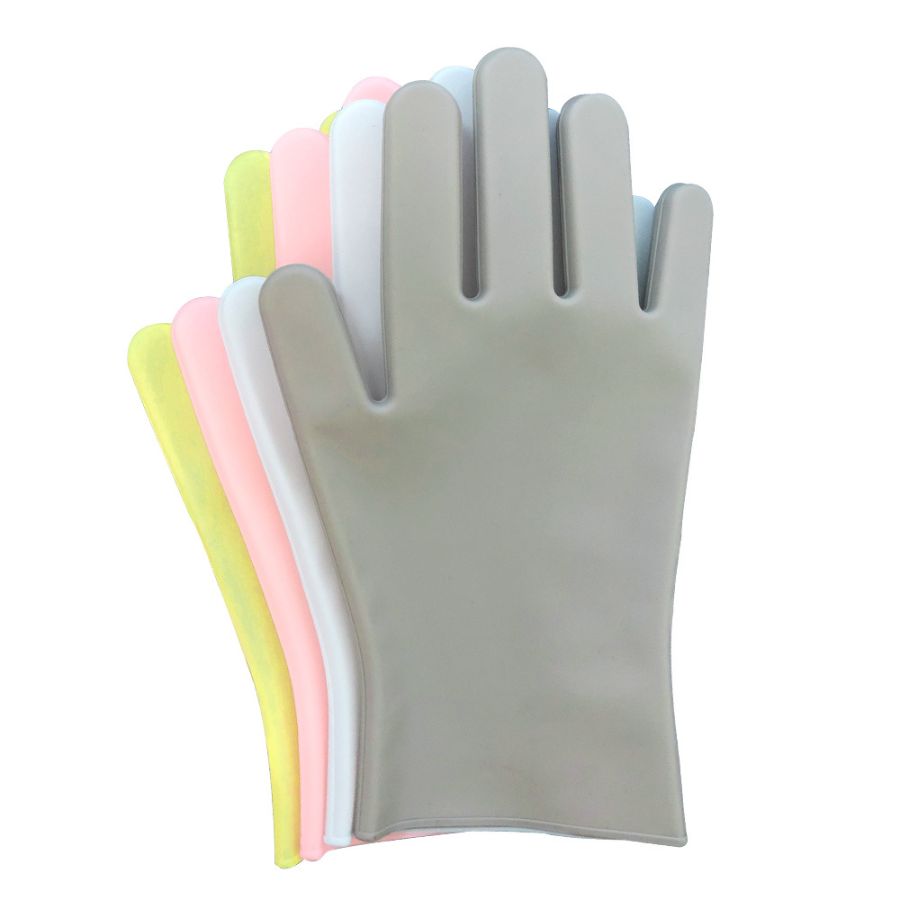 Commercial Kitchen Gloves - 청소 실리콘 장갑 위생 가정용 필수품