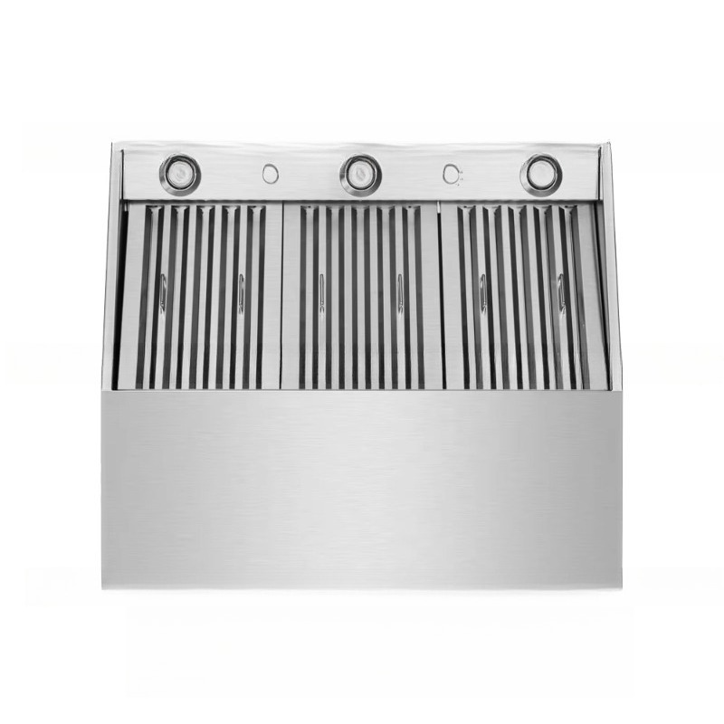 Commercial Kitchen Chimney - 상업용 레인지 후드 대형 스테인리스 스틸