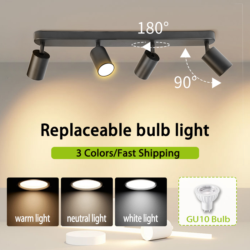 Commercial Kitchen Ceiling - GU10 LED 트랙 조명 스포트라이트 110-220V