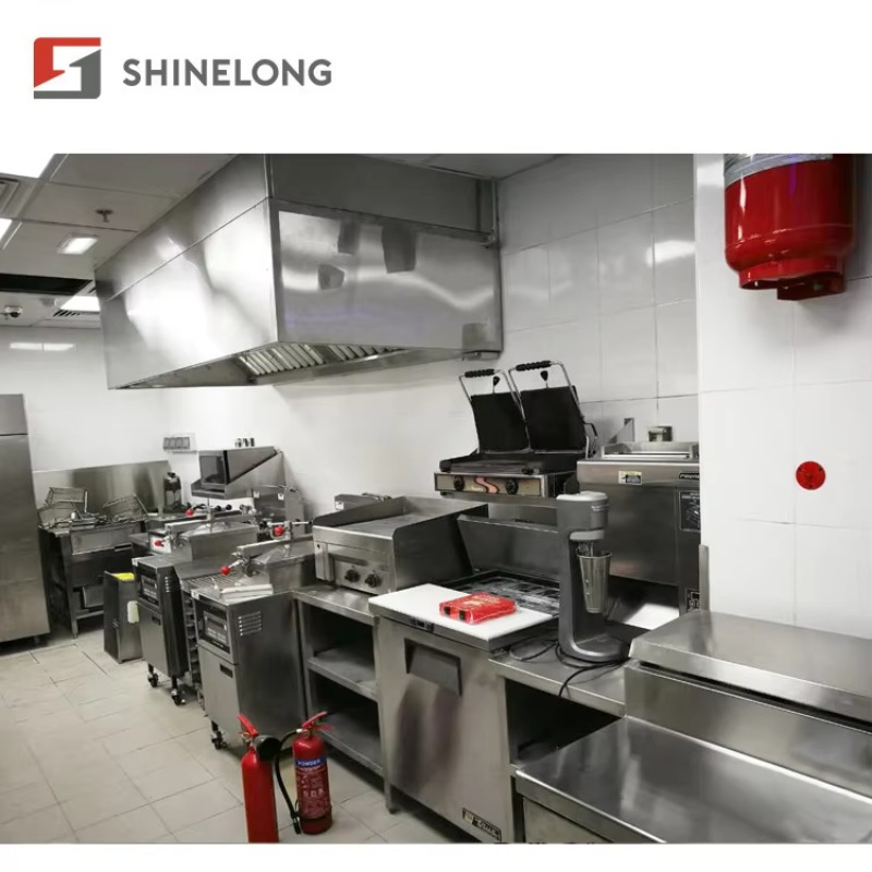 Commercial Kitchen Layouts - 패스트푸드 레스토랑 장비 주방 레이아웃 디자인