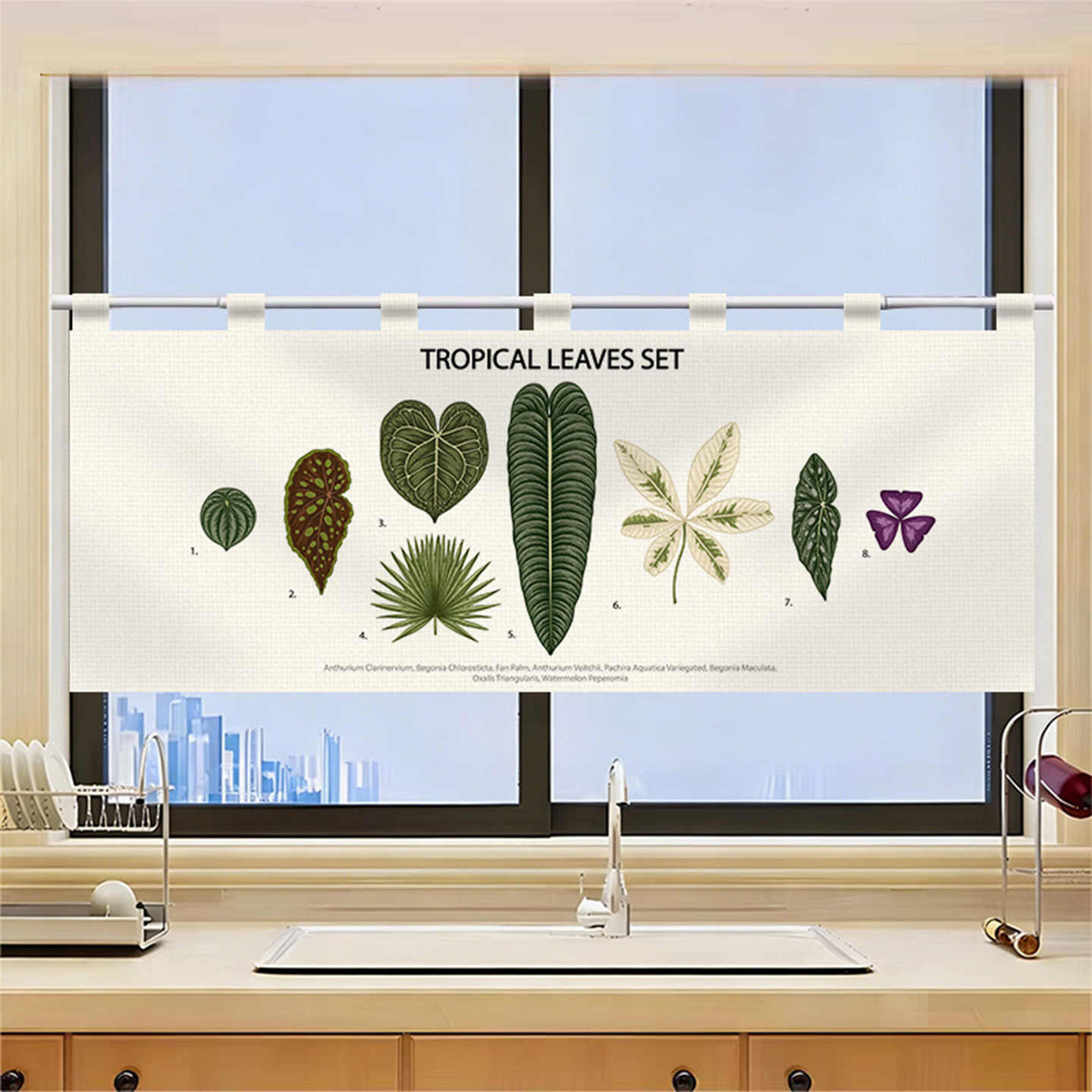 Commercial Kitchen Ceiling - VIKAMA 빈티지 손으로 그린 ​​노렌 도어