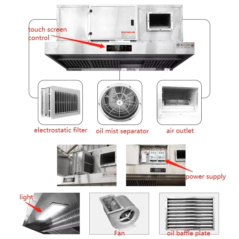 상업용 맞춤형 레스토랑 환풍기 주방 배기 후드 1.5M - Commercial Kitchen Chimney 리뷰 및 가격