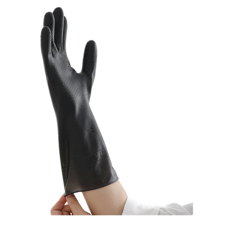1쌍 검정 장갑 가정용 세척 청소 장갑 정원 주방 설거 - Commercial Kitchen Gloves 리뷰 및 가격