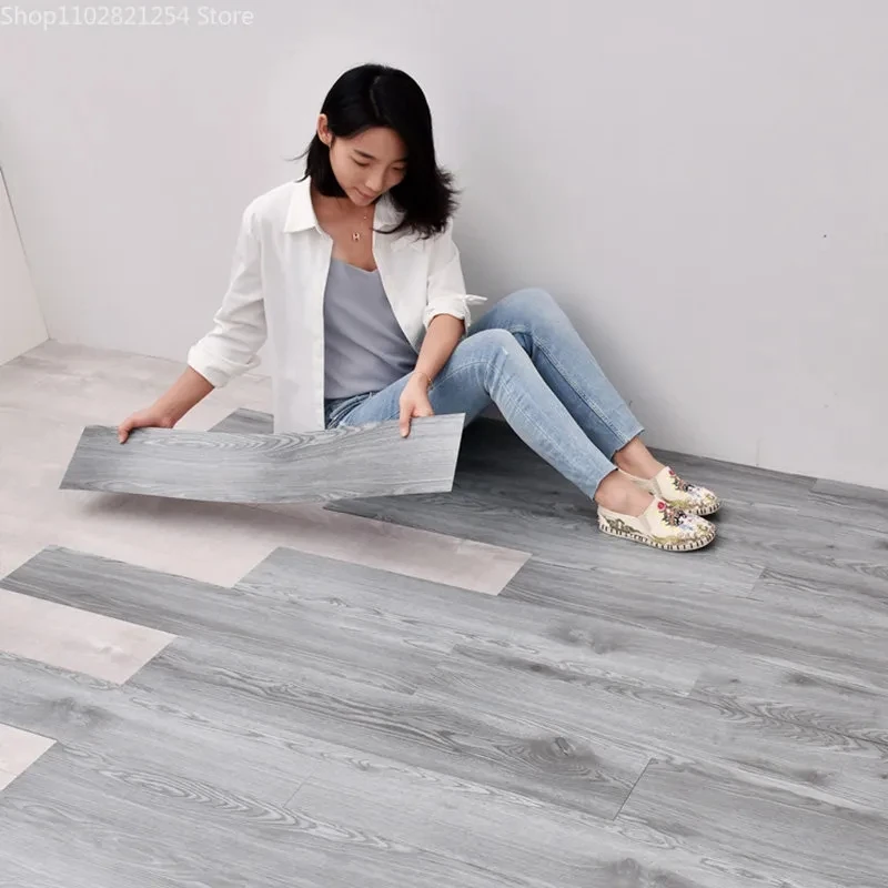 36pc PVC 자체 접착 나뭇결 바닥 벽 스티커 현대 - Commercial Kitchen Wall 리뷰 및 가격