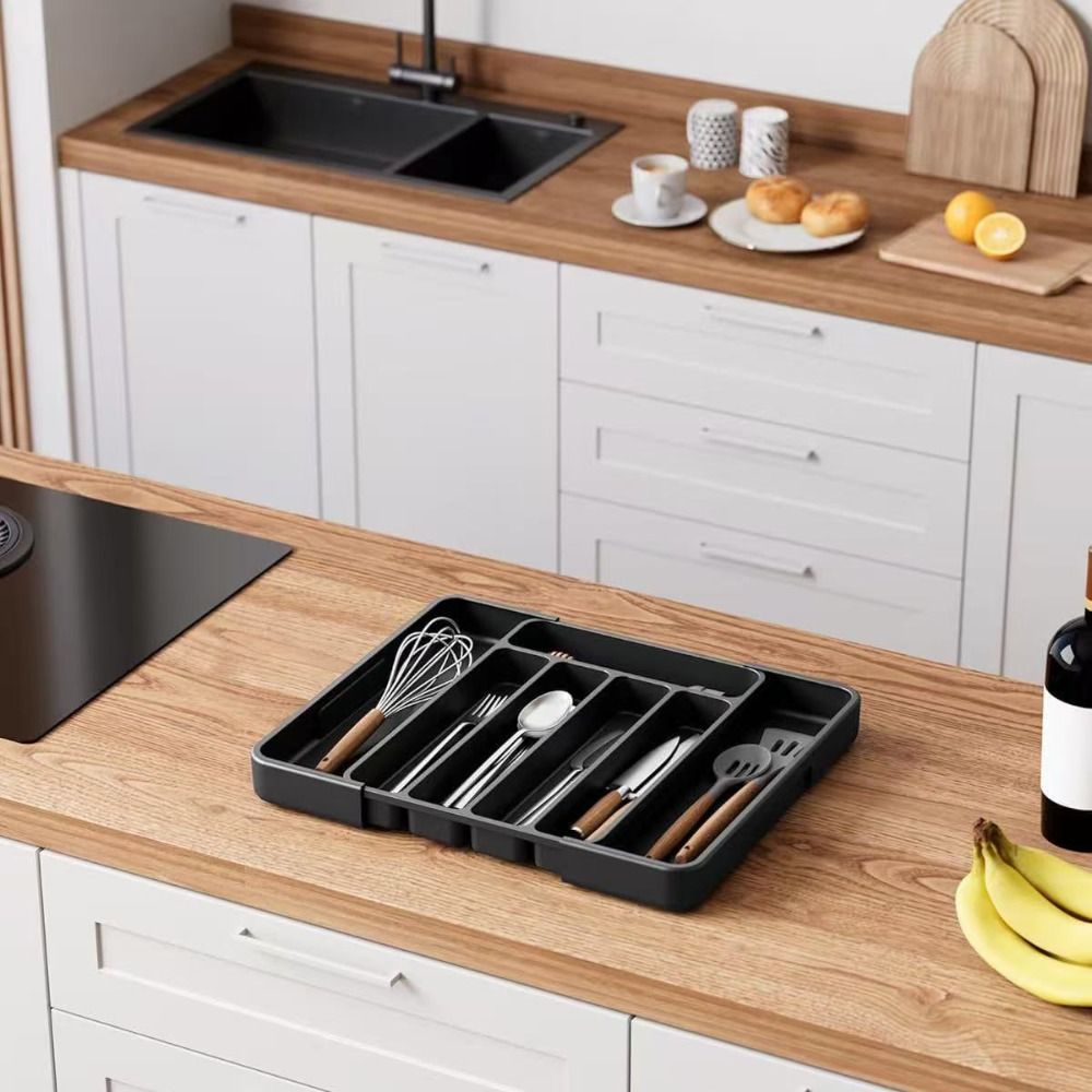조절 가능한 수저 서랍 정리함 확장형 공간 절약 주방  - Commercial Kitchen Supplies 리뷰 및 가격