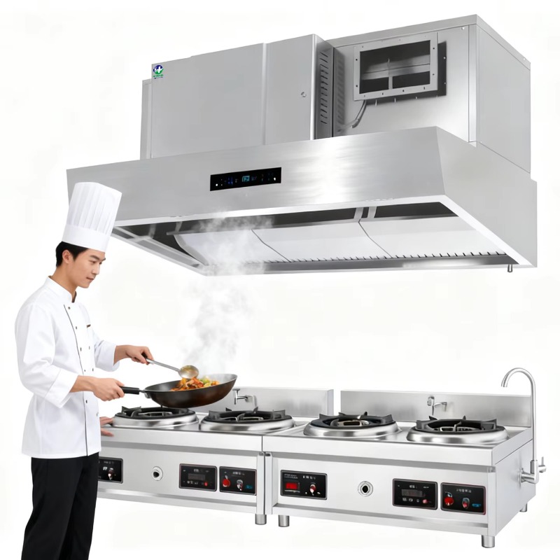 정전기식 상업용 연기흡입기 2000mm 스마트 주방 연 - Commercial Kitchen Chimney 리뷰 및 가격