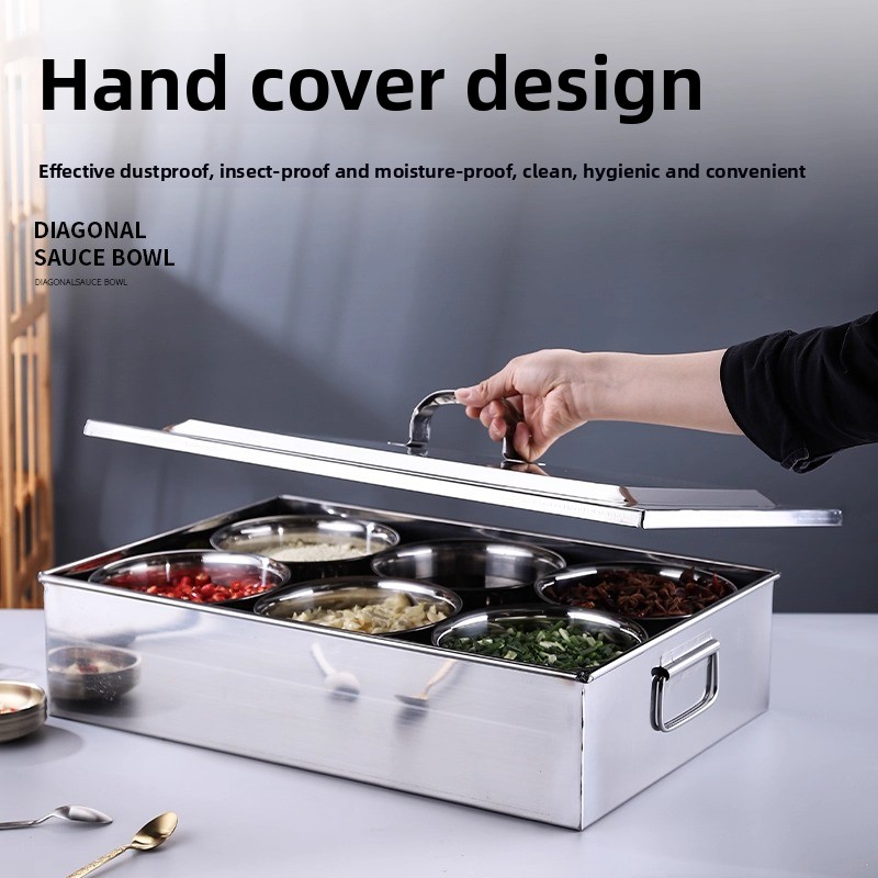 4D 주방 관리 스테인리스 양념통 대형 상업용 양념병  - Commercial Kitchen Management 리뷰 및 가격