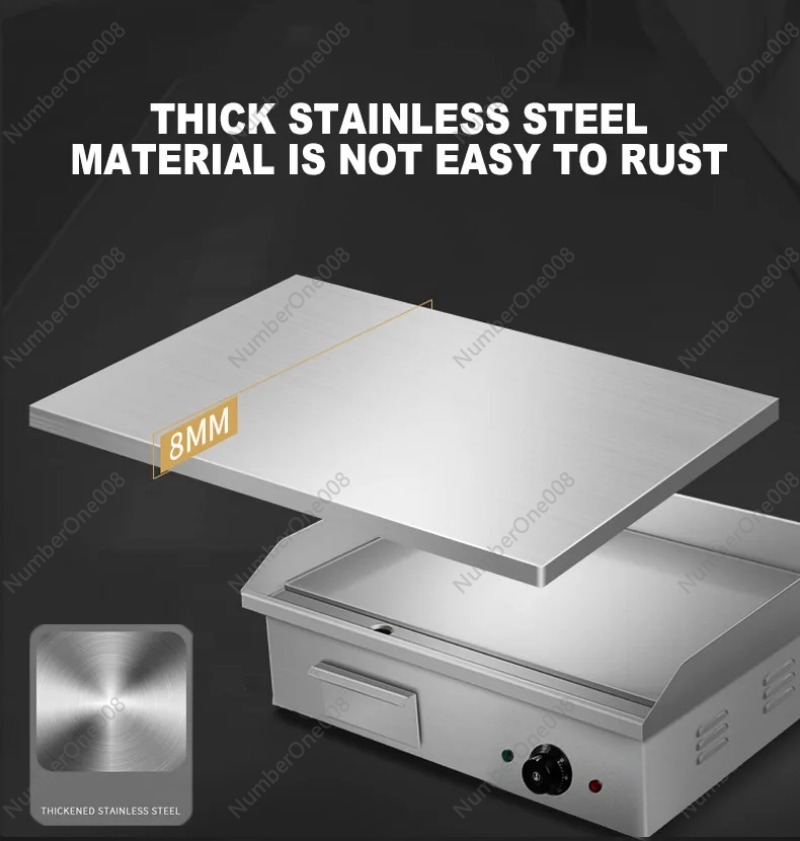 3000W 상업용 전기 그리들 스테인리스 스틸 테판야끼 - Commercial Kitchen Griddle 리뷰 및 가격