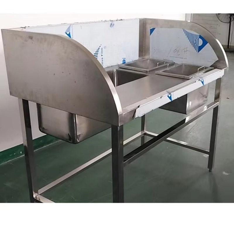 최고급 스테인리스 스틸 상업용 생선 손질 주방 작업대  - Commercial Kitchen Sink 리뷰 및 가격