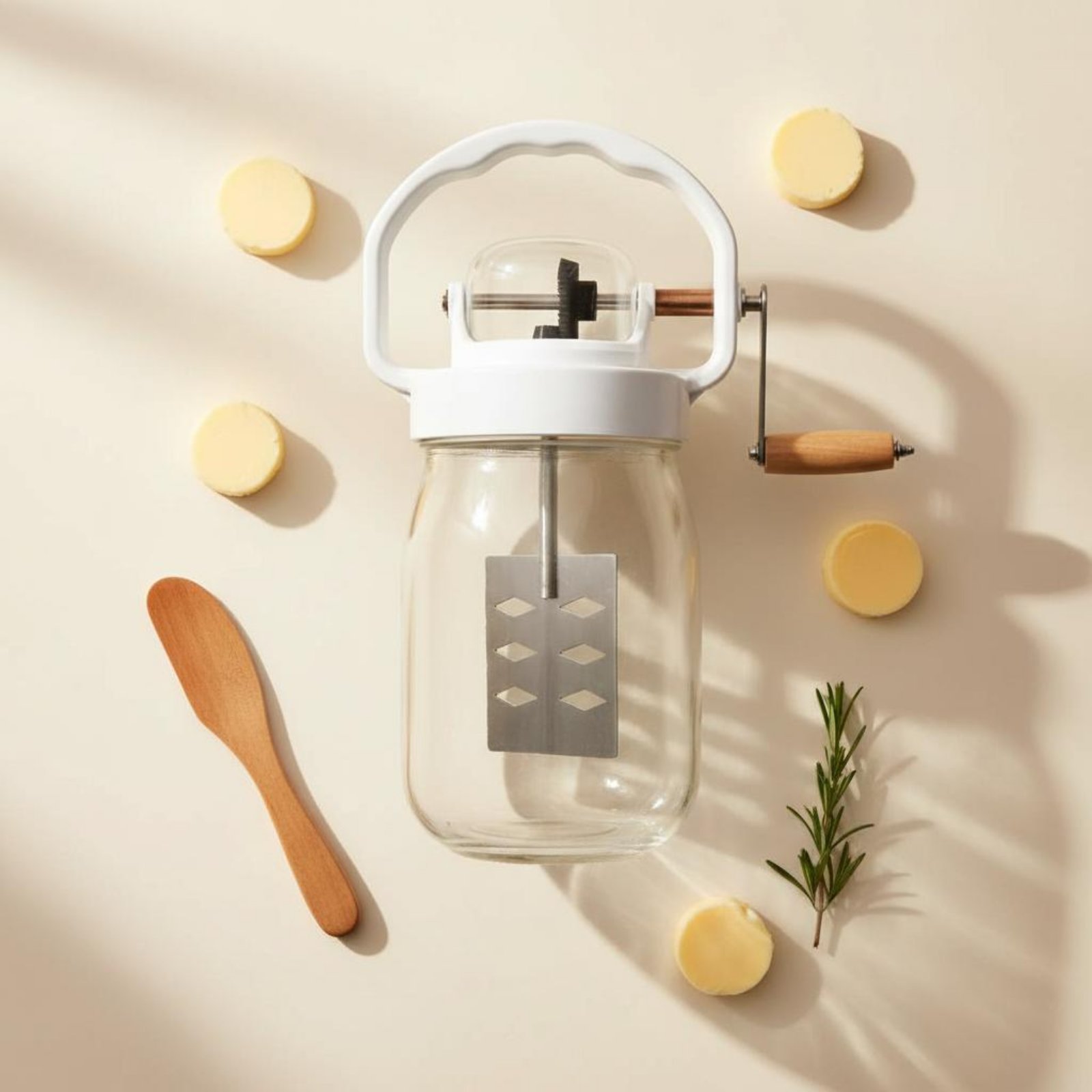 수동 버터 제조기, 세척이 간편한 핸드 크랭크 버터 제 - Commercial Kitchen Supplies 리뷰 및 가격