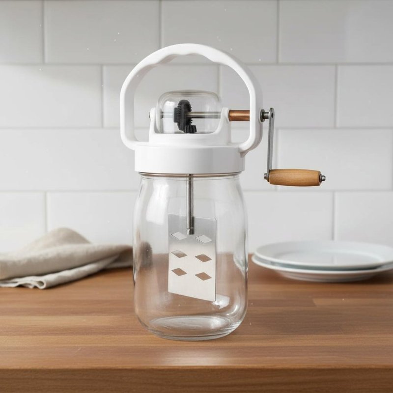 수동 버터 제조기, 세척이 간편한 핸드 크랭크 버터 제 - Commercial Kitchen Supplies 리뷰 및 가격