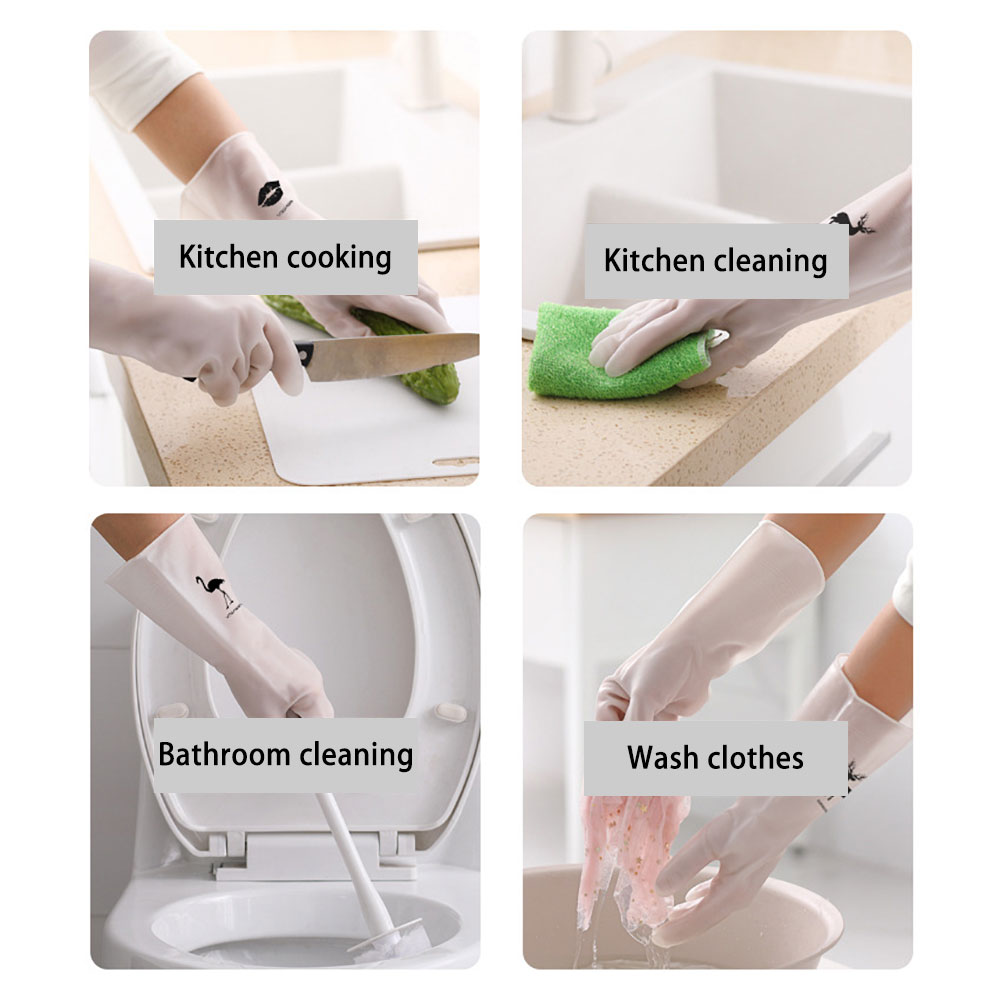 실리콘 월드 1쌍 방수 고무 라텍스 설거지 장갑 주방  - Commercial Kitchen Gloves 리뷰 및 가격