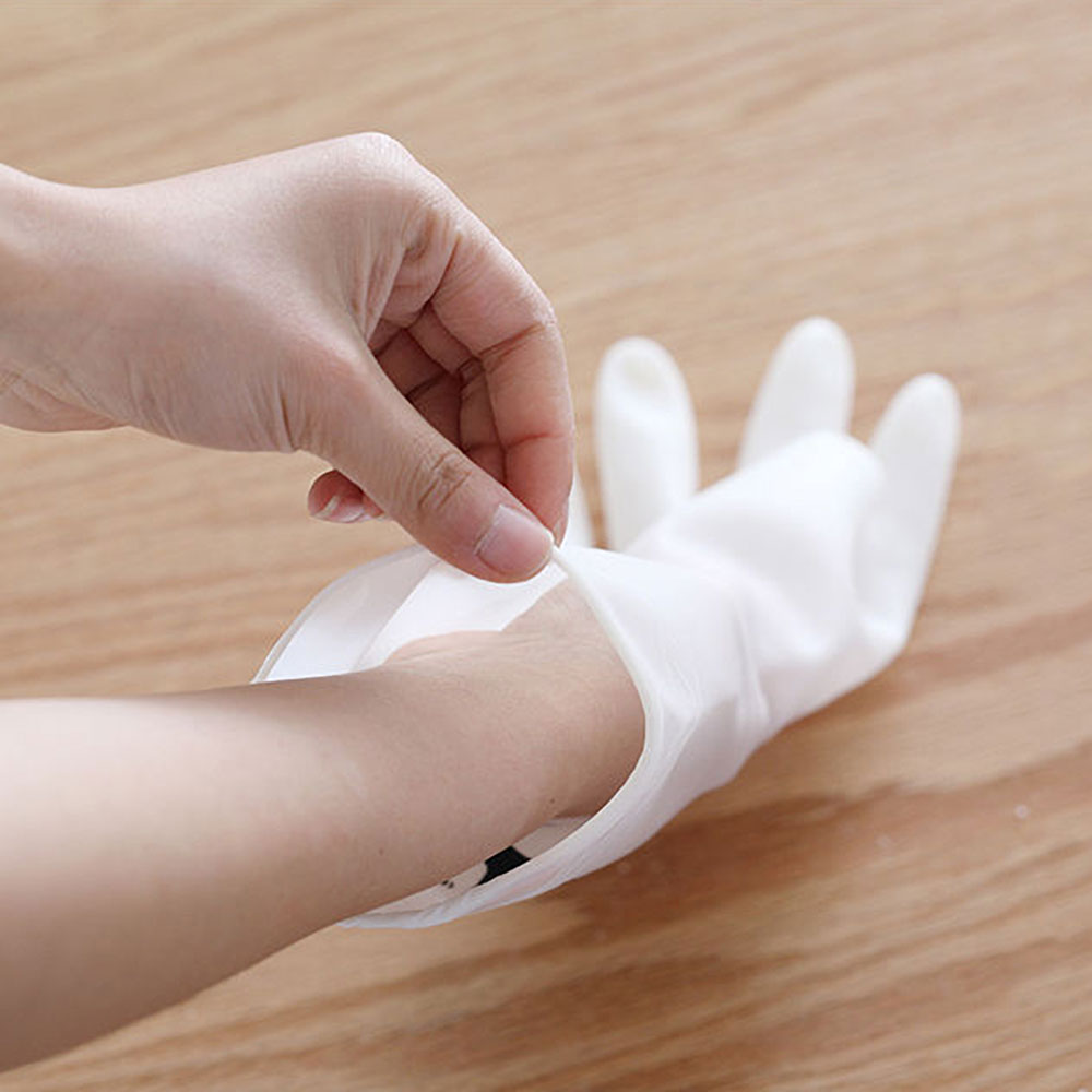 실리콘 월드 1쌍 방수 고무 라텍스 설거지 장갑 주방  - Commercial Kitchen Gloves 리뷰 및 가격
