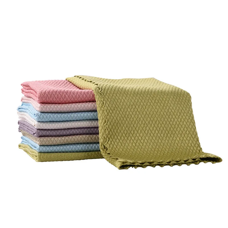 5 개 가정용 청소 제품 천으로 물고기 규모 유리 용  - Commercial Kitchen Towels 리뷰 및 가격