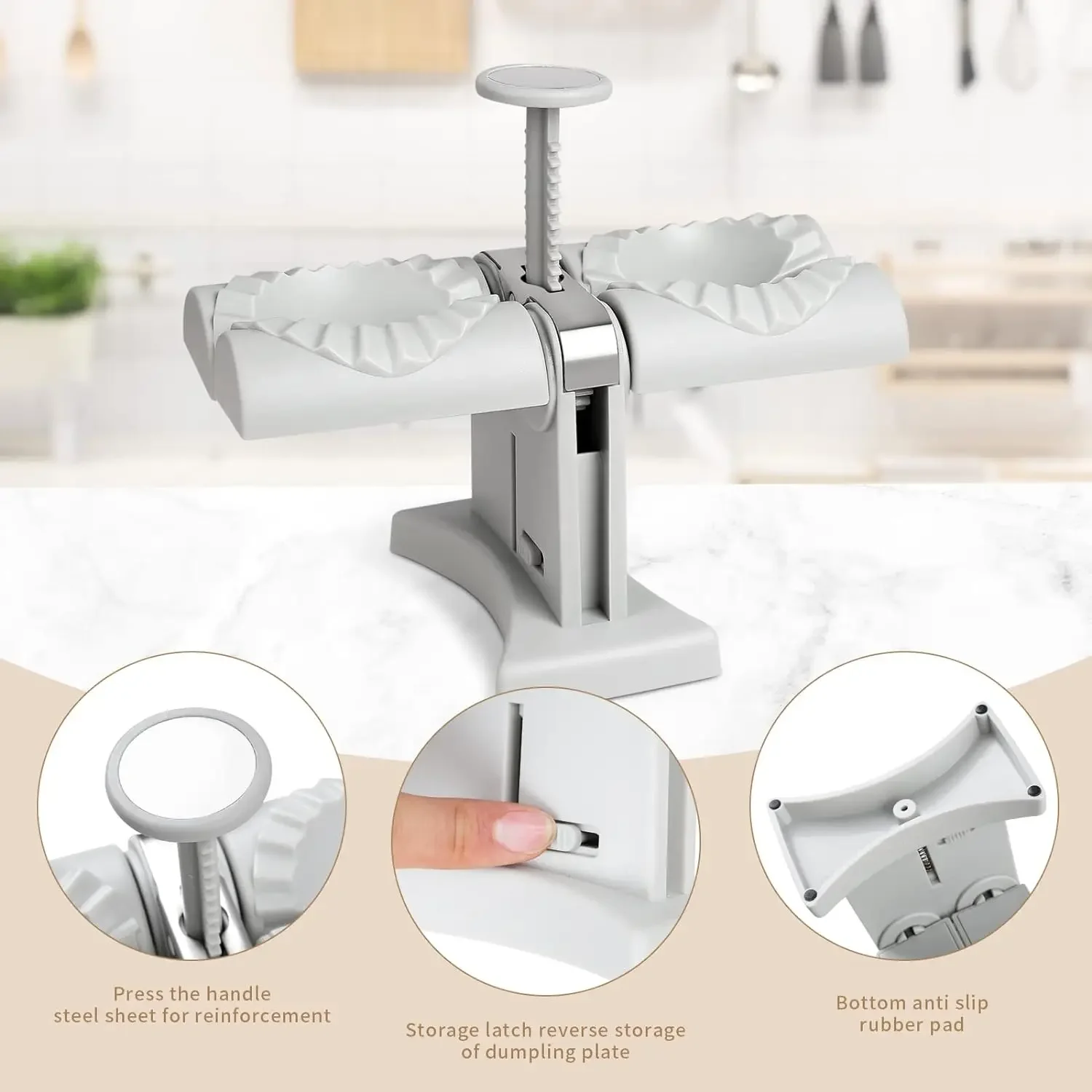 자동 만두 제조기 몰드 머신, 가정용 프레스 더블 헤드 - Commercial Kitchen Supplies 리뷰 및 가격