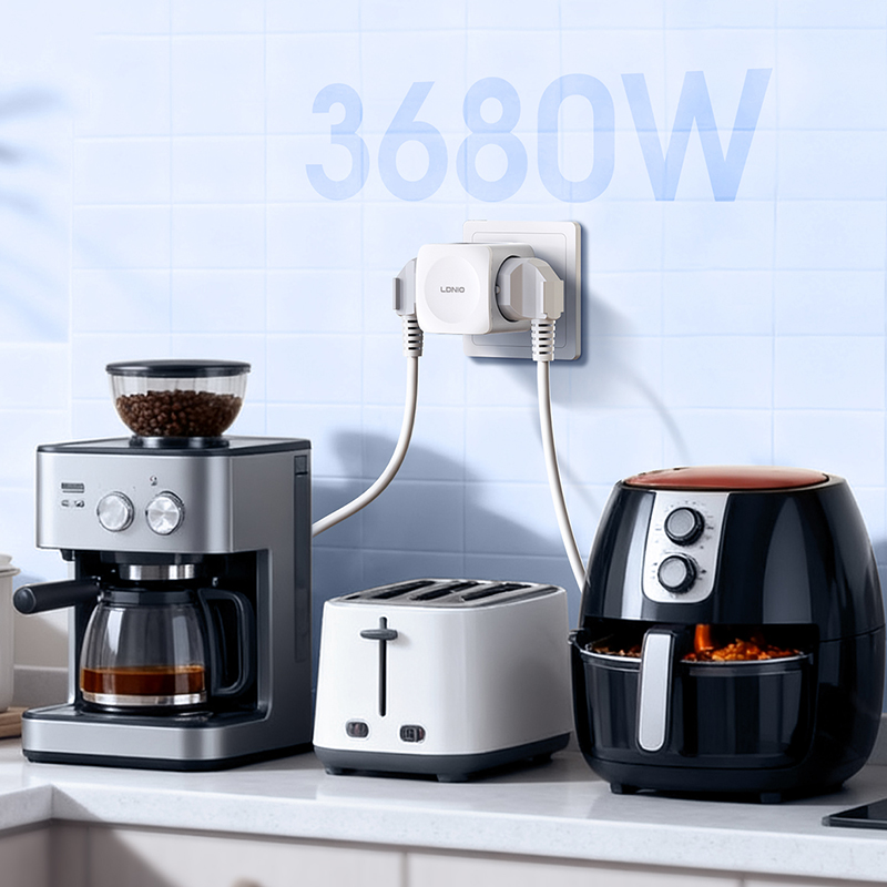 LDNIO 4구 EU 콘센트 파워 큐브, 확장 가능한  - Commercial Kitchen In Residential Home 리뷰 및 가격