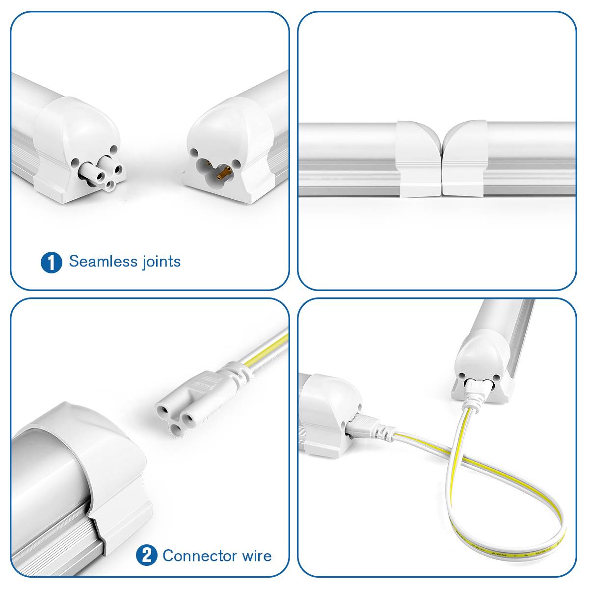 AC220V EU 플러그 T8 LED 튜브 라이트 25 - Commercial Kitchen Ceiling 리뷰 및 가격