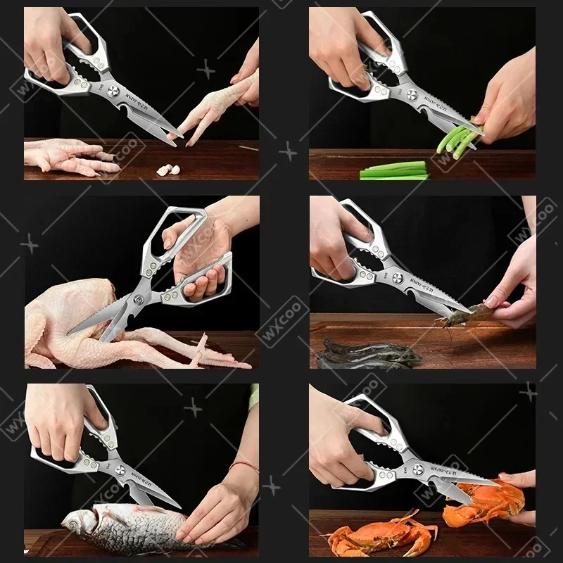 WXCOO 일본 가정용 닭뼈 가위 SK5 스테인리스 다 - Commercial Kitchen Supplies 리뷰 및 가격
