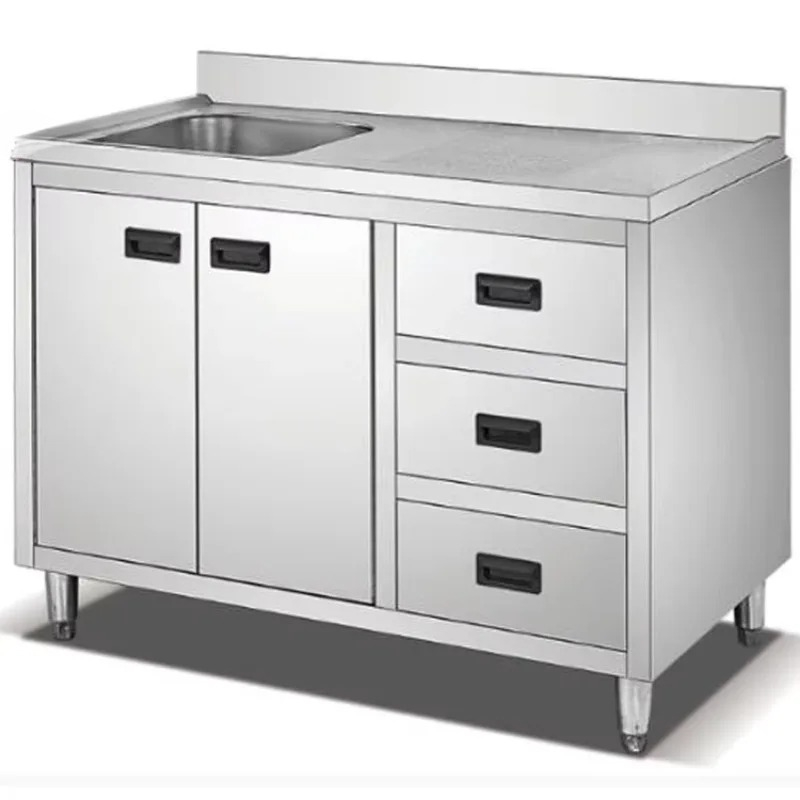 헤비 듀티 레스토랑 주방 보관 테이블 독립형 상업용 작 - Commercial Kitchen Sink 리뷰 및 가격