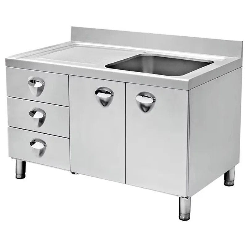 헤비 듀티 레스토랑 주방 보관 테이블 독립형 상업용 작 - Commercial Kitchen Sink 리뷰 및 가격