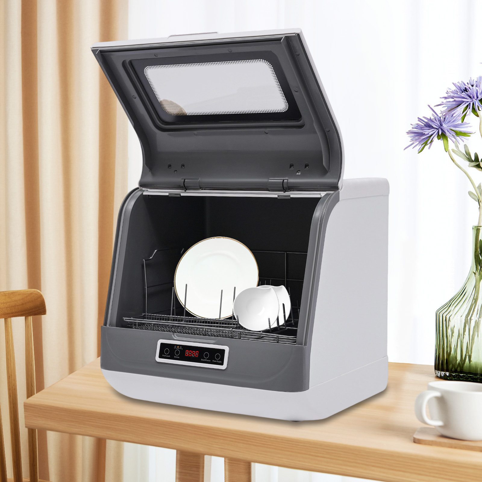 카운터탑 식기세척기+800W 정격 출력, 휴대용 카운터 - Commercial Kitchen Griddle 리뷰 및 가격