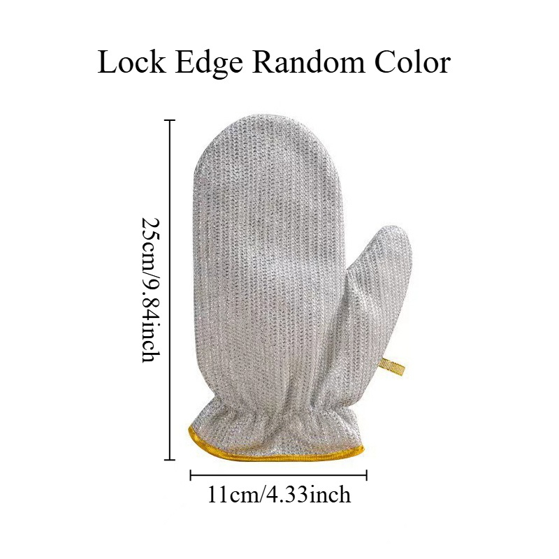 1/2PCS 실버 장갑 가사 청소 장갑 일상 생활에 적 - Commercial Kitchen Gloves 리뷰 및 가격