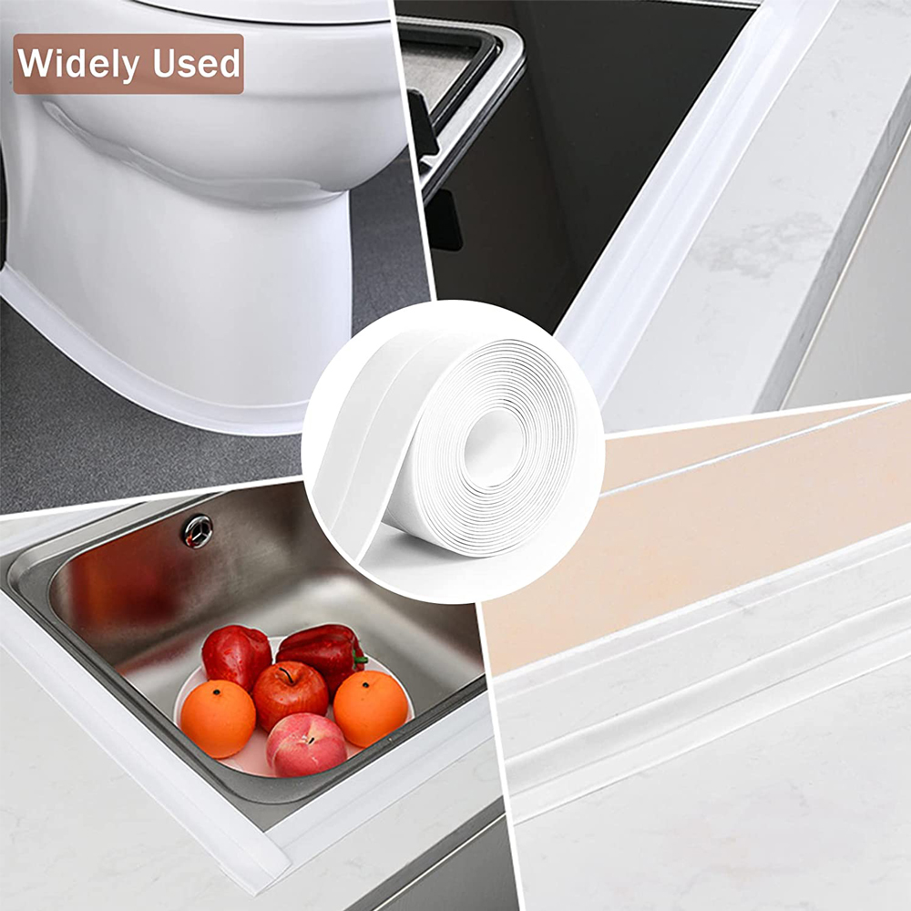3.2M 목욕 코킹 테이프 자기 접착제 PVC 오일 방 - Commercial Kitchen Wall 리뷰 및 가격