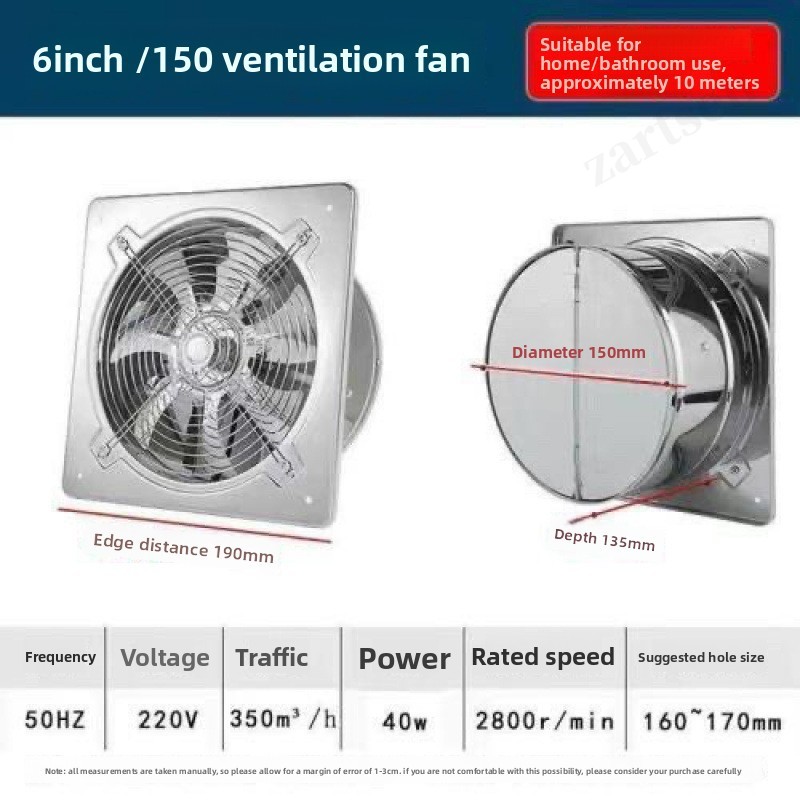 6''8''10'' 부스터 팬 추출기 배기 팬 환기 파 - Commercial Kitchen Ventilation 리뷰 및 가격