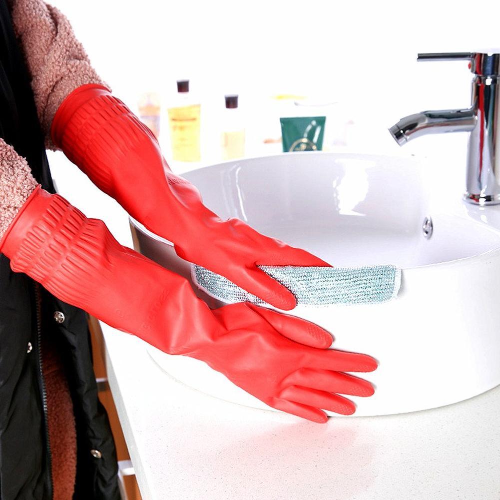 주방 빨간 장갑 설거지 청소용 빨간 장갑 두꺼운 보호용 - Commercial Kitchen Gloves 리뷰 및 가격